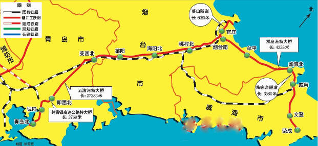 即墨到烟台大学多少公里-烟台大学到烟台火车