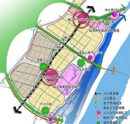 浦口新城规划昨日公布 2地铁贯通媲美河西cbd