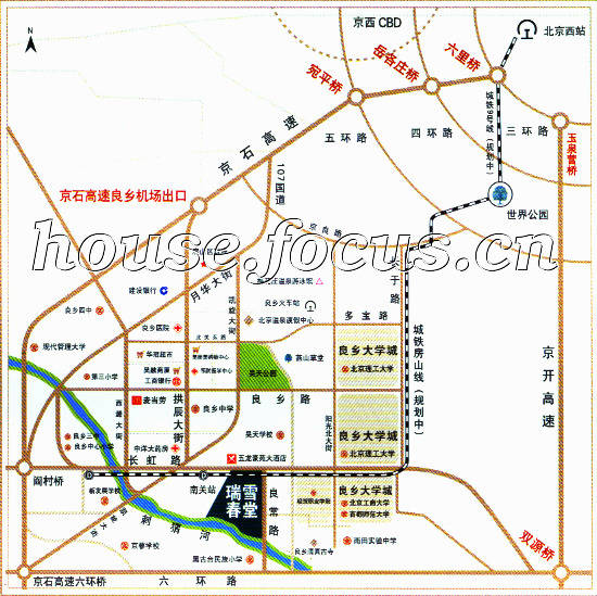 [瑞雪春堂]房山良乡超高户型7月推出17500元