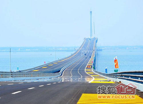 图为青岛跨海大桥