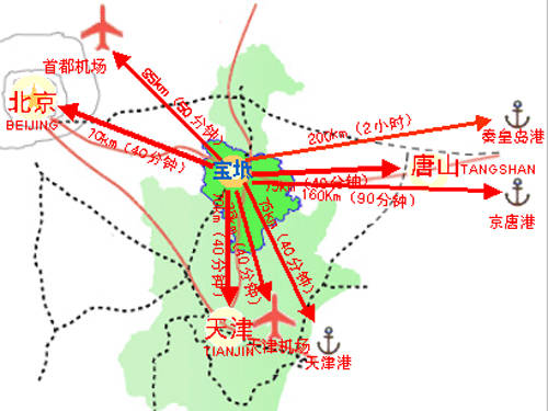 素有"京东第一集"之称,而潮白河板块恰好位于京津唐城市群的中央核心