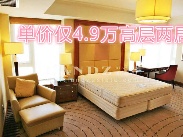 单价4.9万高层大两居 0个税0契税 钥匙房随时看