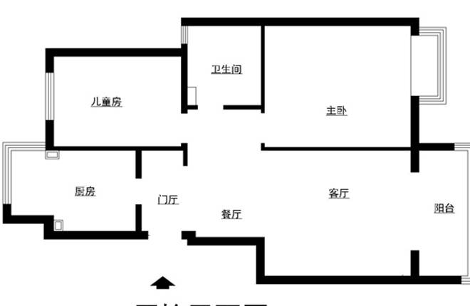 金色漫香林90平米二居装修设计图片-天津手机