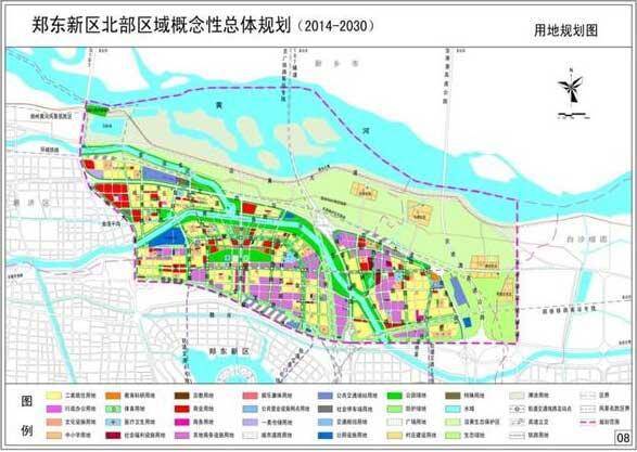 郑州规划郑东新区北部区域 隶属金水区_房产